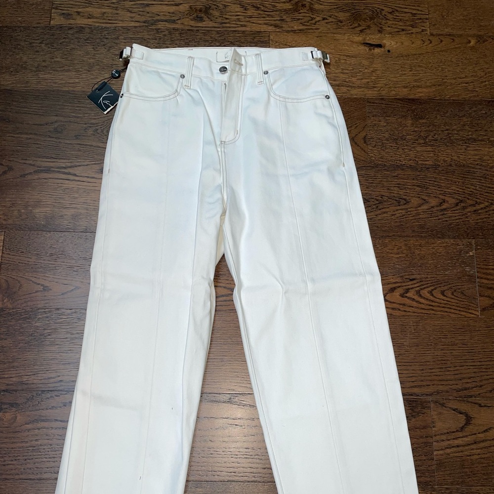 Karl Kani white jeans